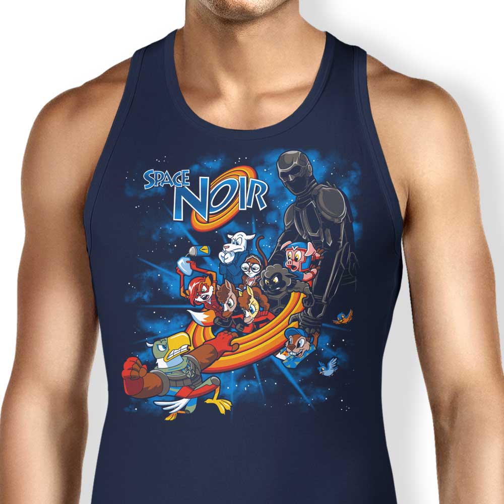 Space Noir Men's and Women's Unisex Fashion Tank Top