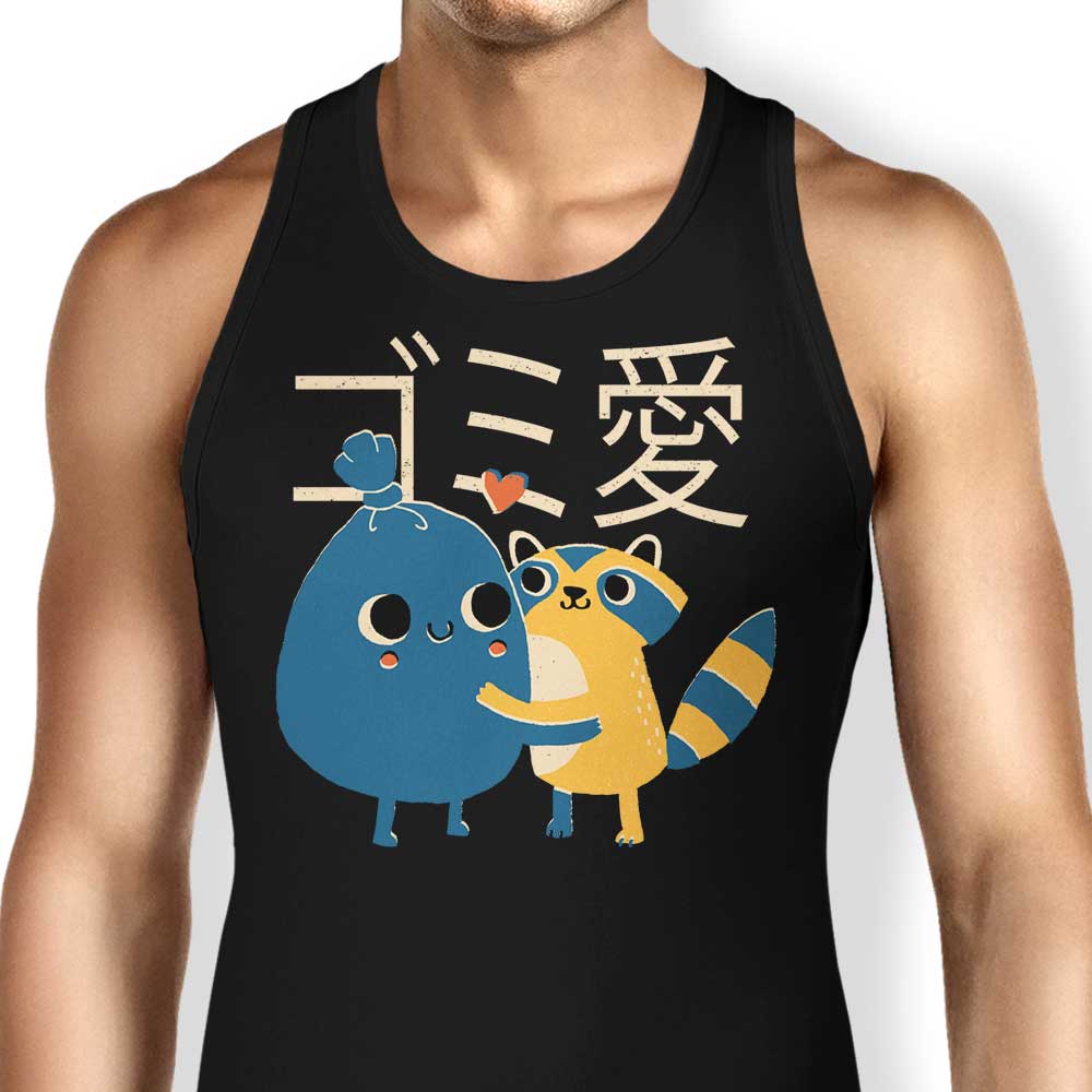 Comfy and Lightweight 'Trash Love' Men's/Unisex and Women's Tank Tops