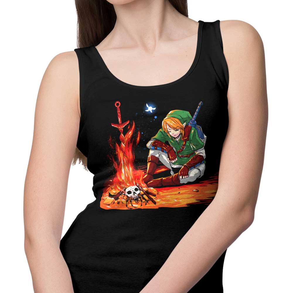 Comfortable Dark Link Cotton Tank Top for Men and Women