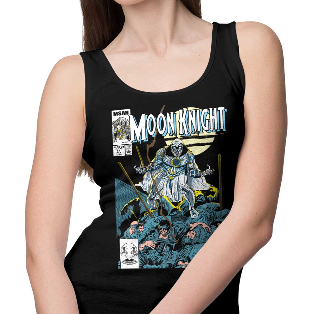 Comfortable Moon Comic Unisex and Women's Tank Tops