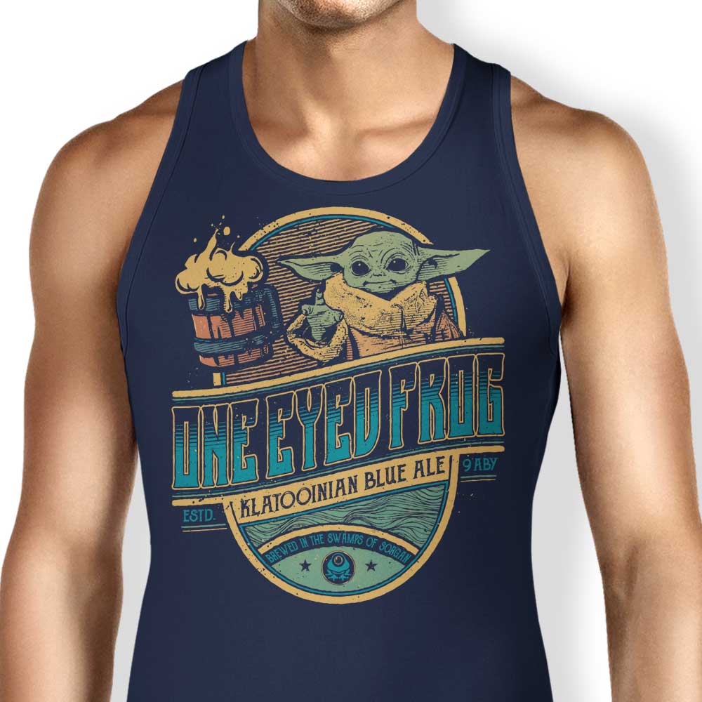 One - Eyed Frog Ale Branded Unisex and Women's Tank Tops for Comfortable Wear