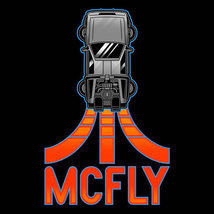 McFly 3/4 Sleeve Raglan Casual T-Shirt for Fashion Lovers