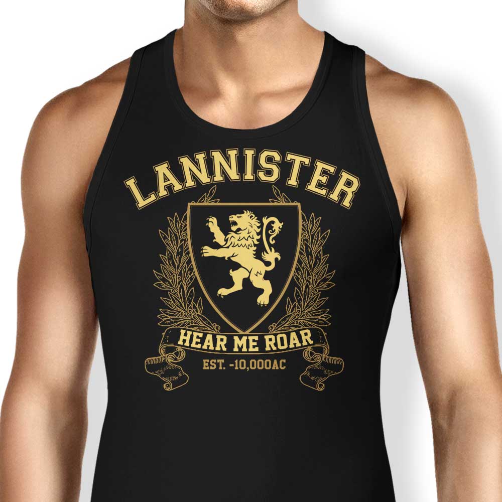 Digital Phoenix's Lannister University Comfortable Tank Tops for Men and Women