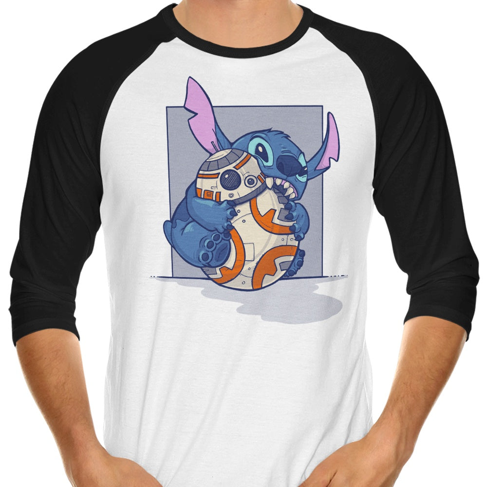 Chew Toy Branded 3/4 Sleeve Raglan Style T-Shirt for Casual Wear