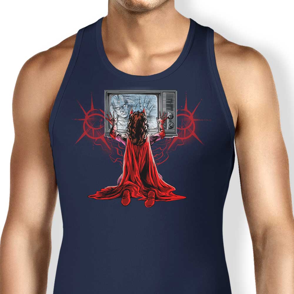 Zascanauta Visiongeist Men's and Women's Comfortable Unisex Tank Top