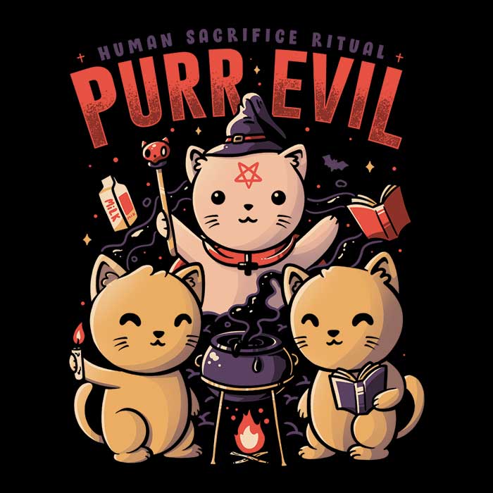 Purr Evil Comfortable and Lightweight Unisex & Women's Tank Tops