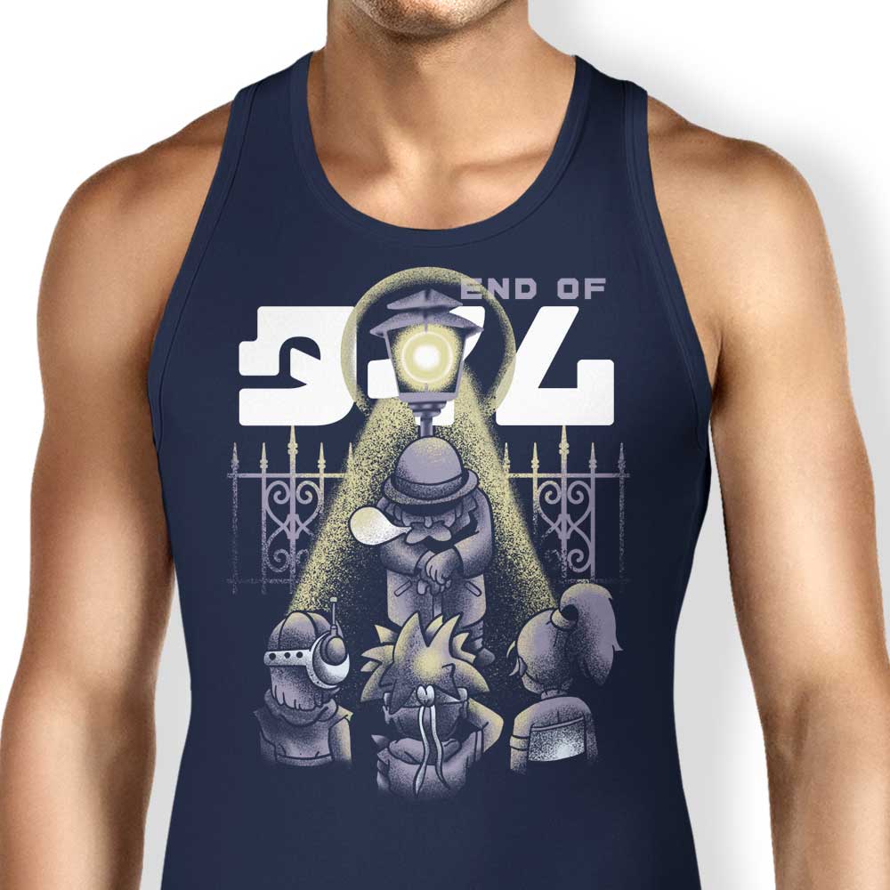 Sketchdemao's End of Time Design Men's and Women's Unisex Comfortable Tank Tops