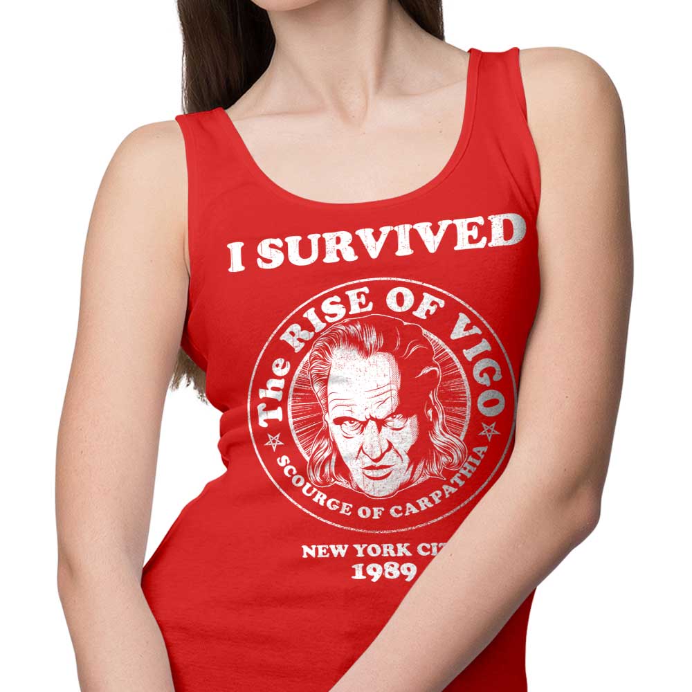 I Survived Vigo Men's and Women's Comfortable Tank Top Apparel