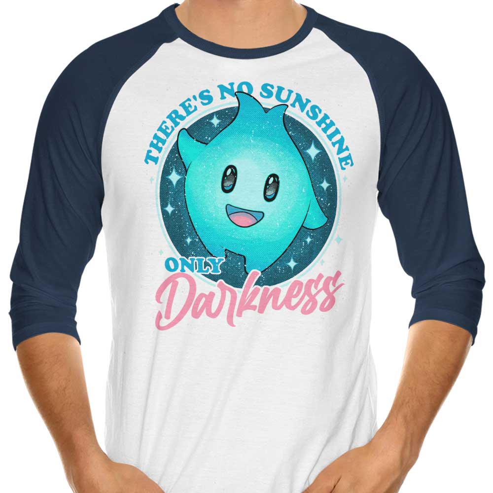 Studio Mootant's Only Darkness 3/4 Sleeve Raglan Style T-Shirt
