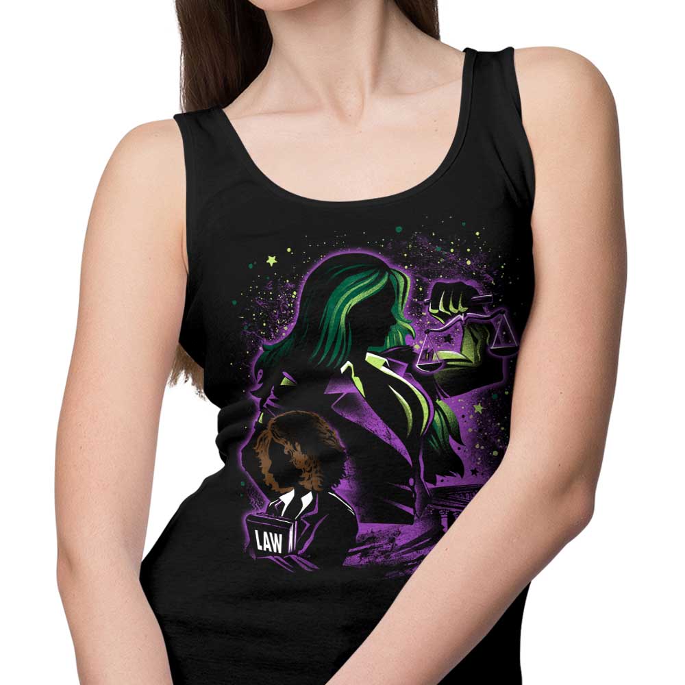 Alemaglia's Comfortable Strong Lawyer Unisex and Women's Tank Tops