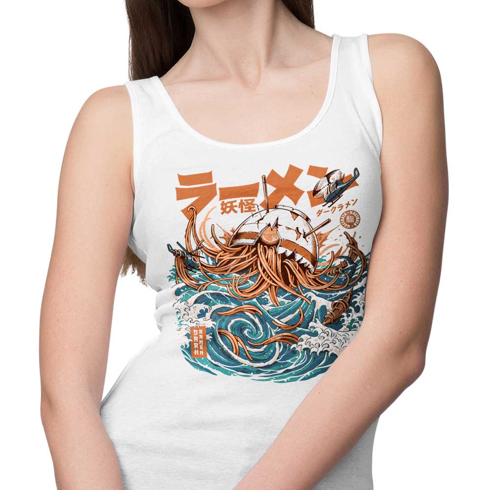 Ilustrata's Dark Great Ramen Comfortable Unisex and Women's Tank Tops