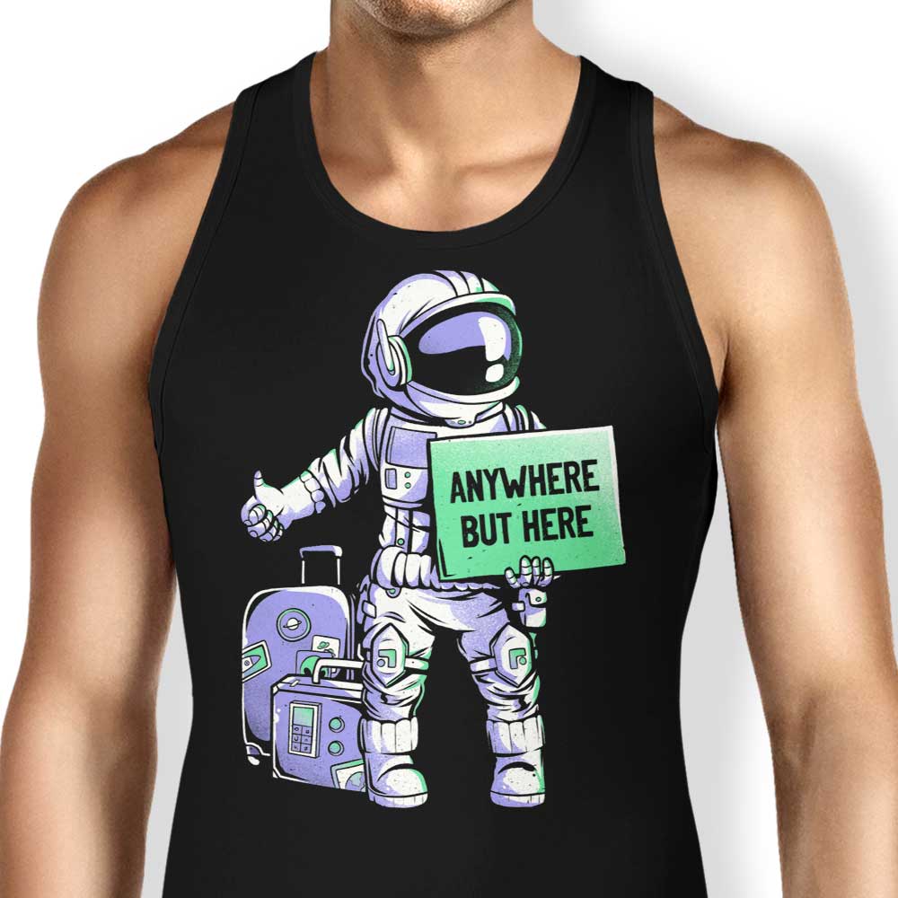 Edu.ely's 'Anywhere But Here' Comfortable Men's and Women's Tank Tops
