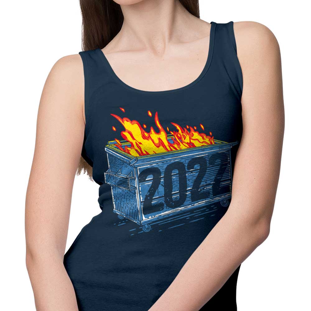2022 Dumpster Fire Men's and Women's Comfortable Tank Tops