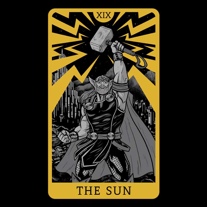 Tarot Inspired - The Sun Design Men's and Women's Unisex Tank Top