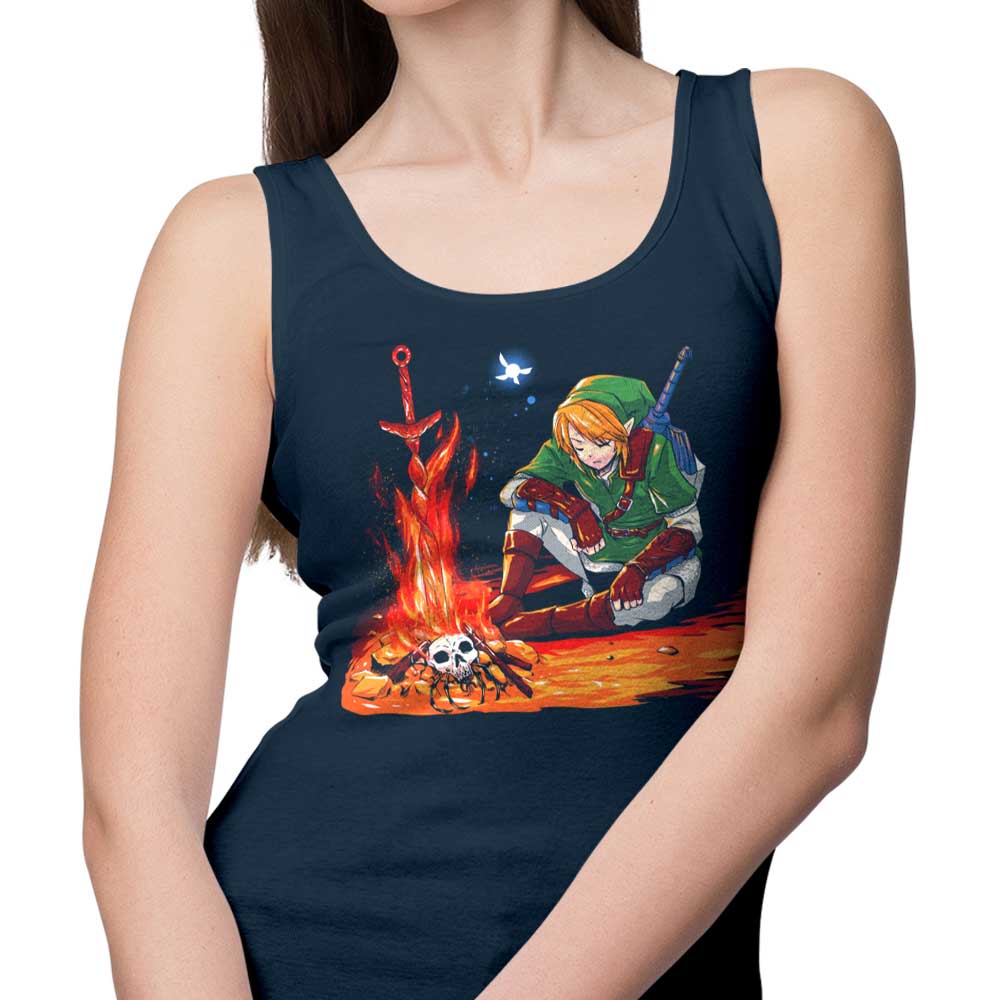 Comfortable Dark Link Cotton Tank Top for Men and Women