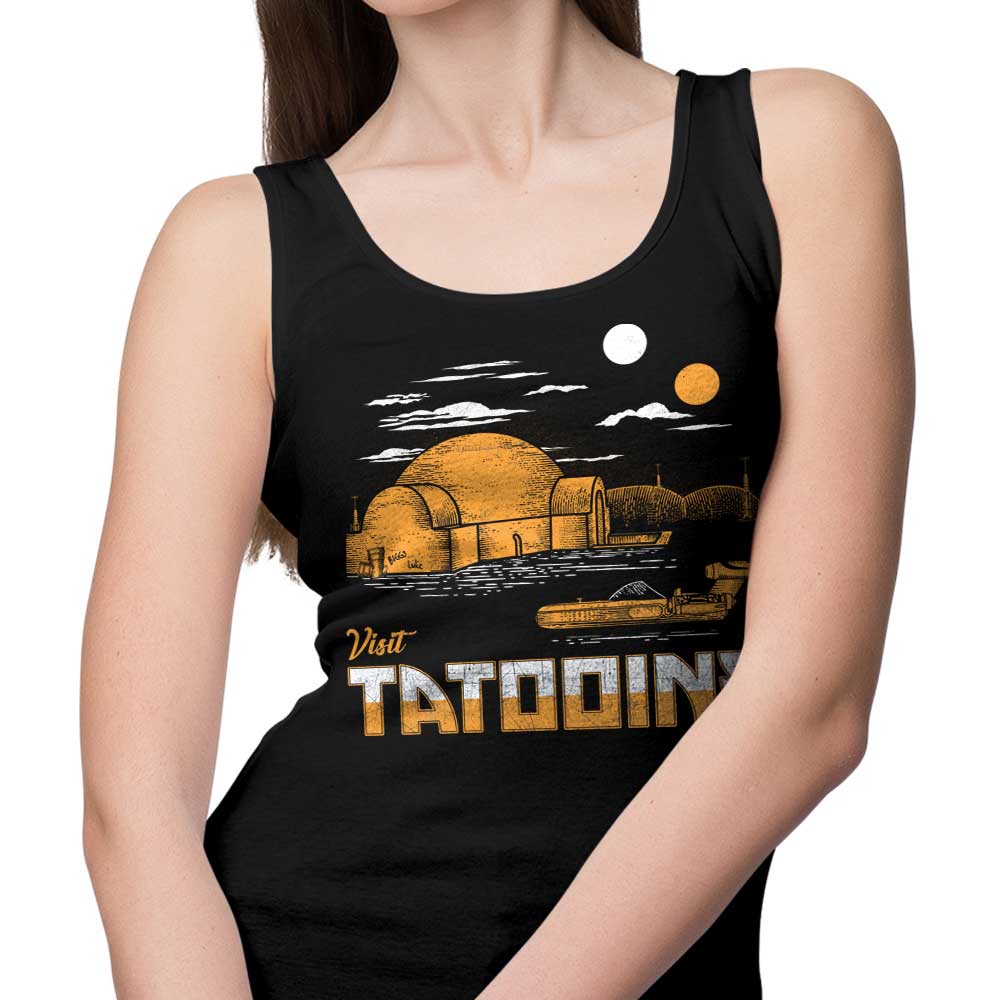 Rocketman's Tatooine Adventure Tank Top for Men and Women
