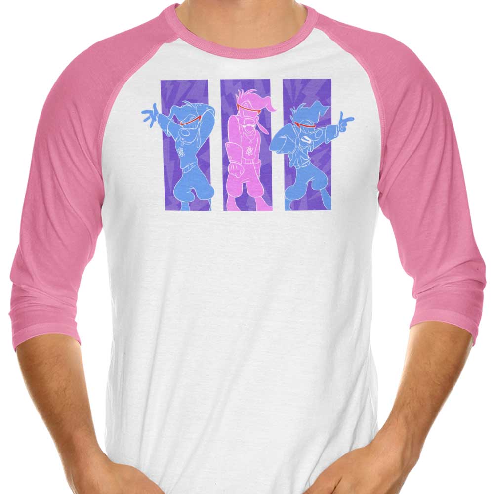 ManuelDA Eye to Idol Three - Quarter Sleeve Raglan Style T - Shirt for Fashion Enthusiasts