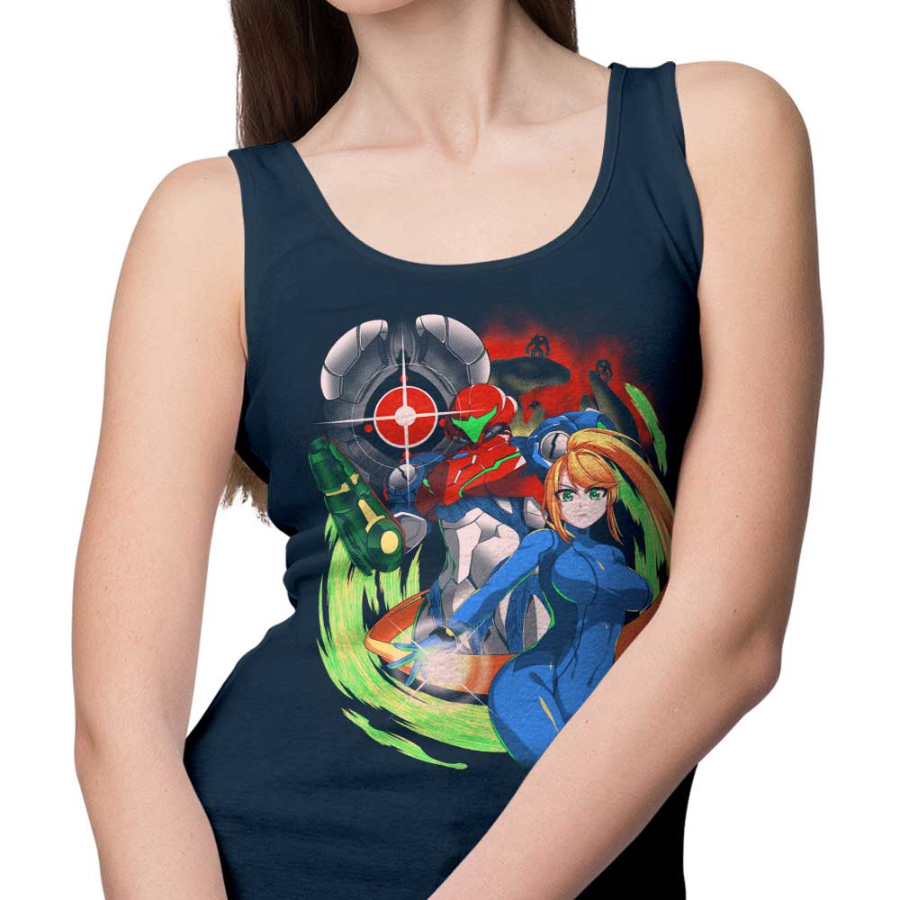 Comfortable Zero Suit Dread Men's/Unisex and Women's Tank Tops