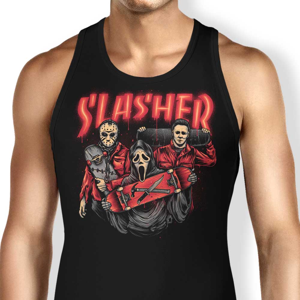 Slasher Club Men's and Women's Comfortable Tank Tops