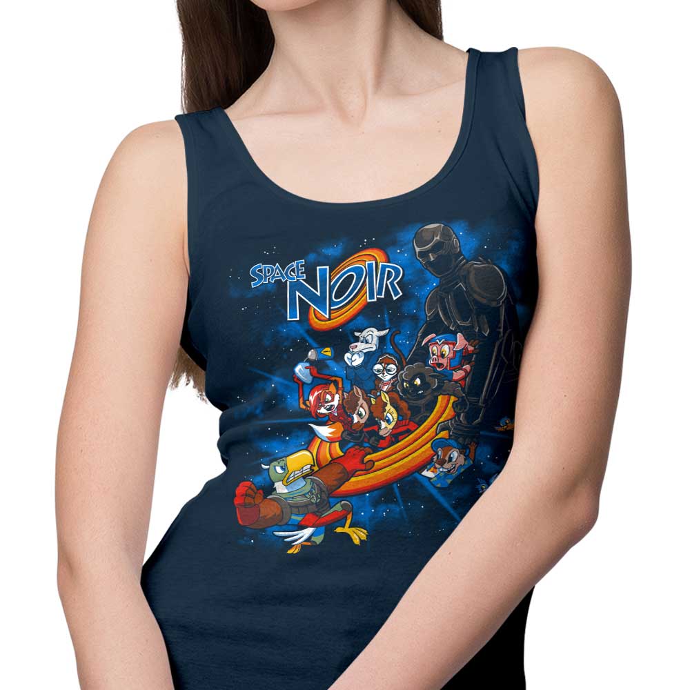 Space Noir Men's and Women's Unisex Fashion Tank Top