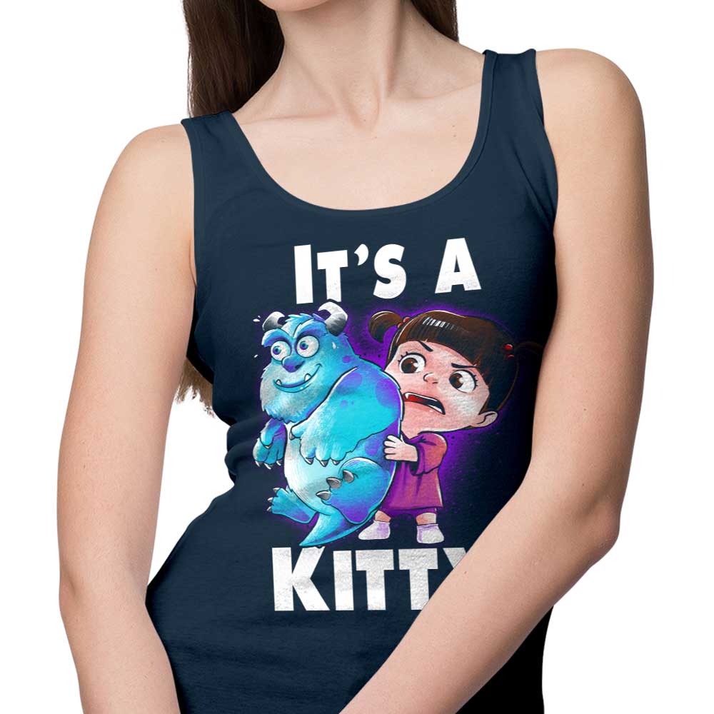 Alemaglia's 'It's a Kitty' Stylish Unisex and Women's Tank Tops