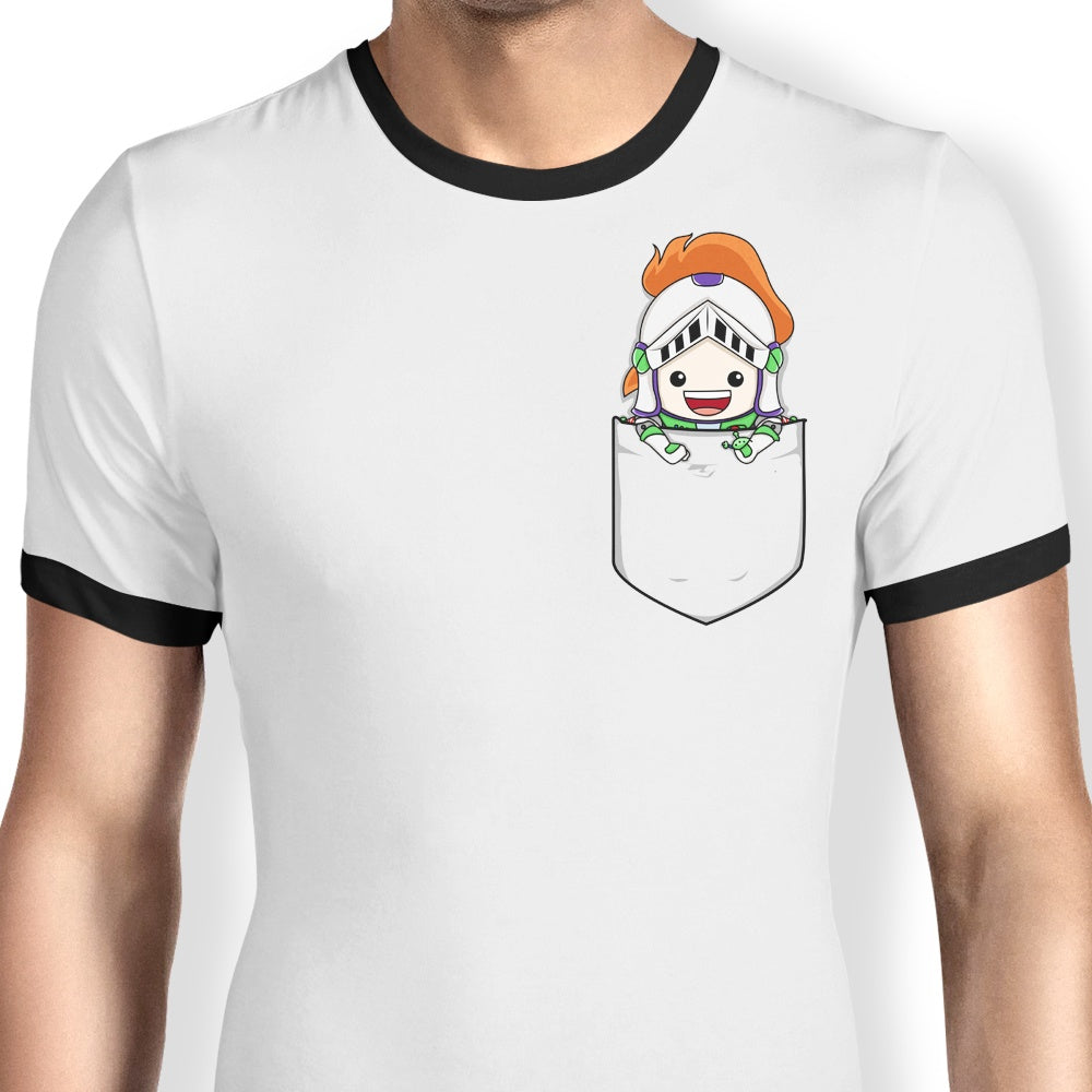 Space Ranger Teerion Men's Stylish Ringer T - Shirt for All Sizes