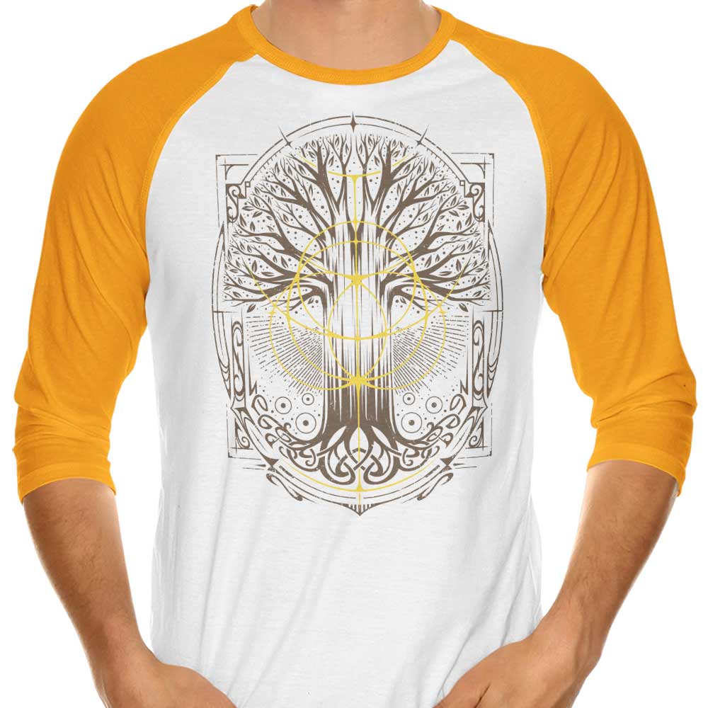 StudioM6 Golden Ring 3/4 Sleeve Raglan Stylish T-Shirt