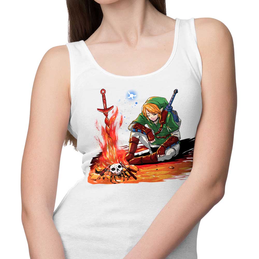 Comfortable Dark Link Cotton Tank Top for Men and Women