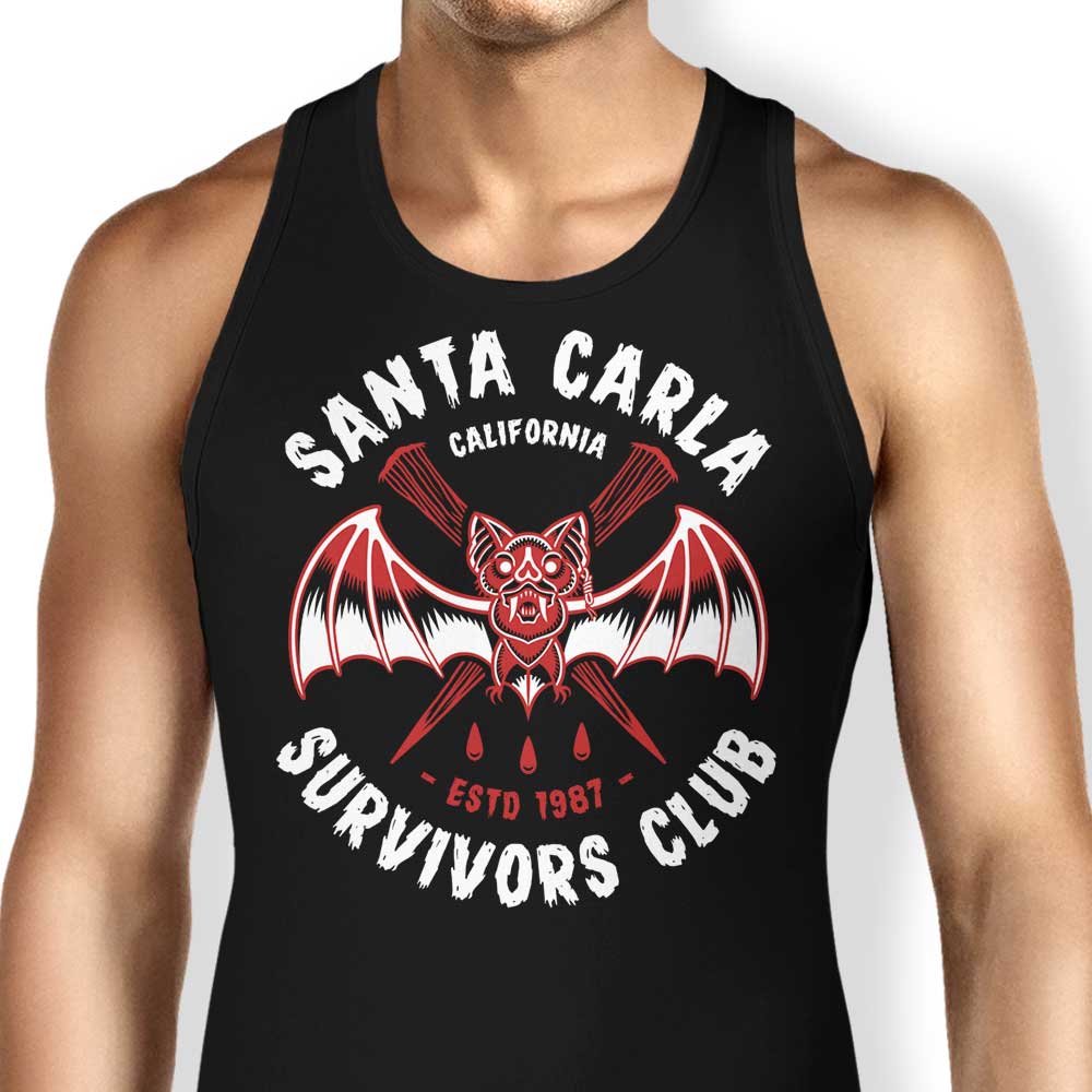 Comfortable Santa Carla Survivors Unisex and Women's Tank Tops