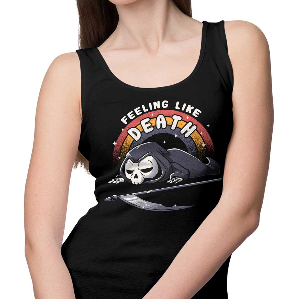 Feeling Like Death Men's and Women's Unisex Comfortable Tank Top