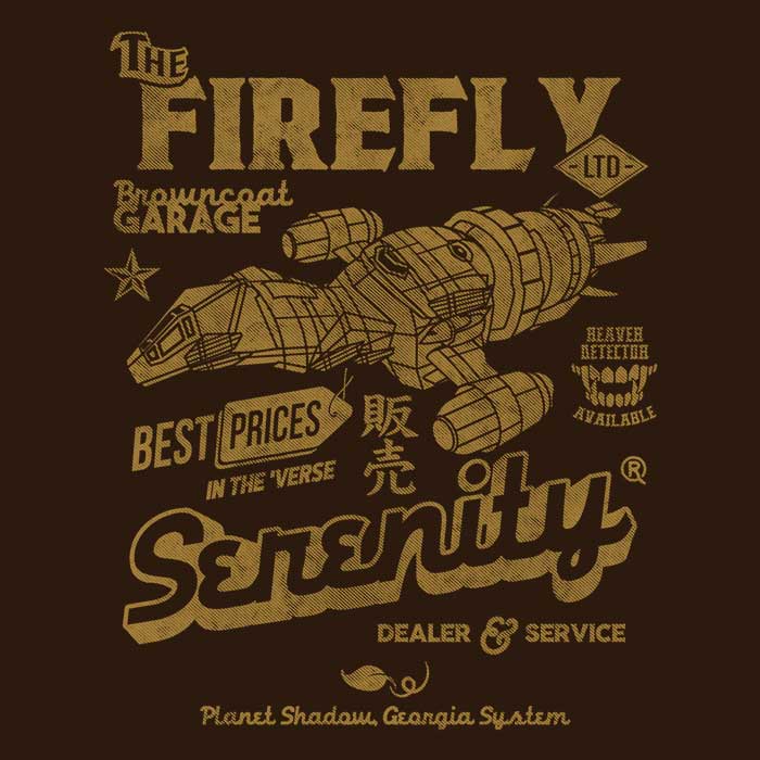 Arinesart's Firefly Garage 3/4 Sleeve Raglan Stylish T-Shirt