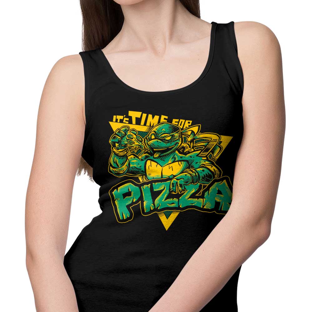 Studio Yumie Pizza Time Men's and Women's Unisex Comfortable Tank Tops