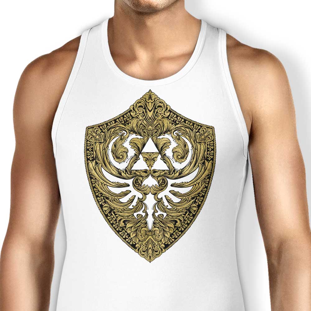 Hylian Victoriana Gold-themed Men's and Women's Tank Top Apparel