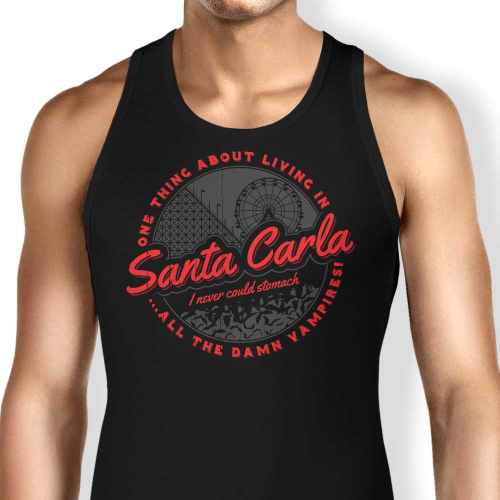 Comfortable Santa Carla-themed Men's and Women's Tank Tops