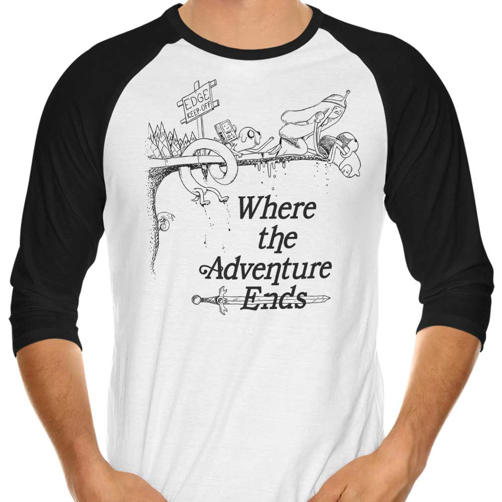 3/4 Sleeve Raglan T-Shirt - The Conclusion of the Adventure