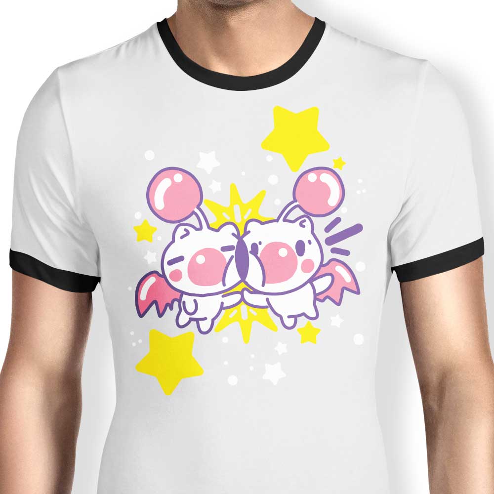 Sketchdemao's Stick Friends Classic Men's Ringer T - Shirt in S - 4XL Sizes