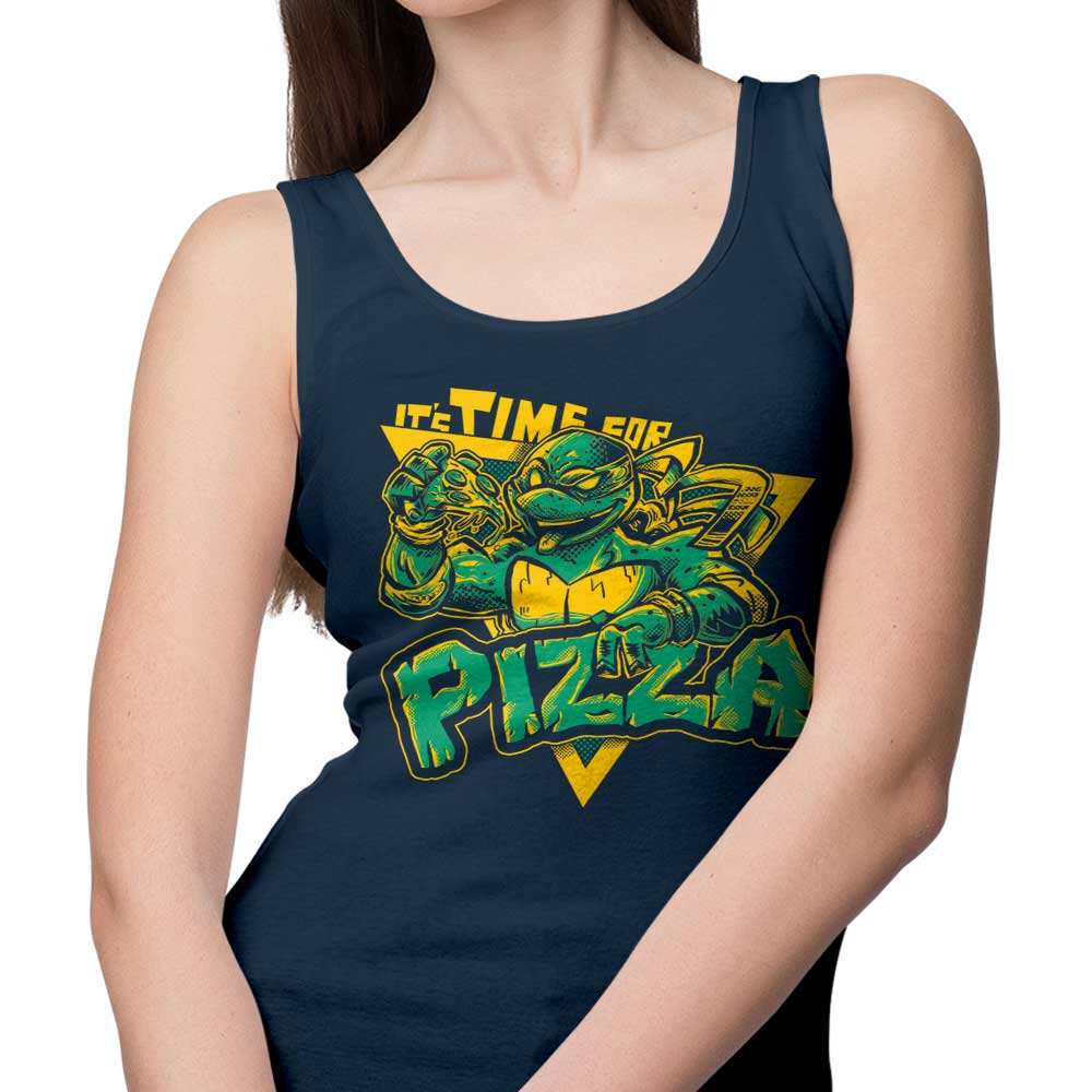 Studio Yumie Pizza Time Men's and Women's Unisex Comfortable Tank Tops