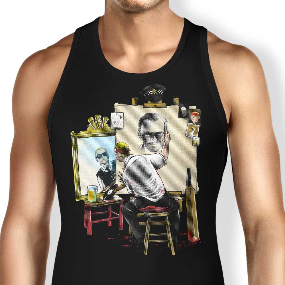 Alberto Arni's Triple Cornetto Portrait Design Men's and Unisex and Women's Tank Tops