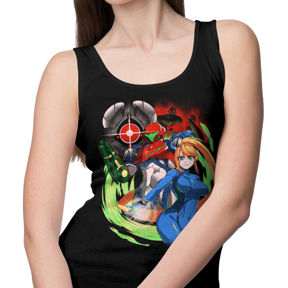 Comfortable Zero Suit Dread Men's/Unisex and Women's Tank Tops