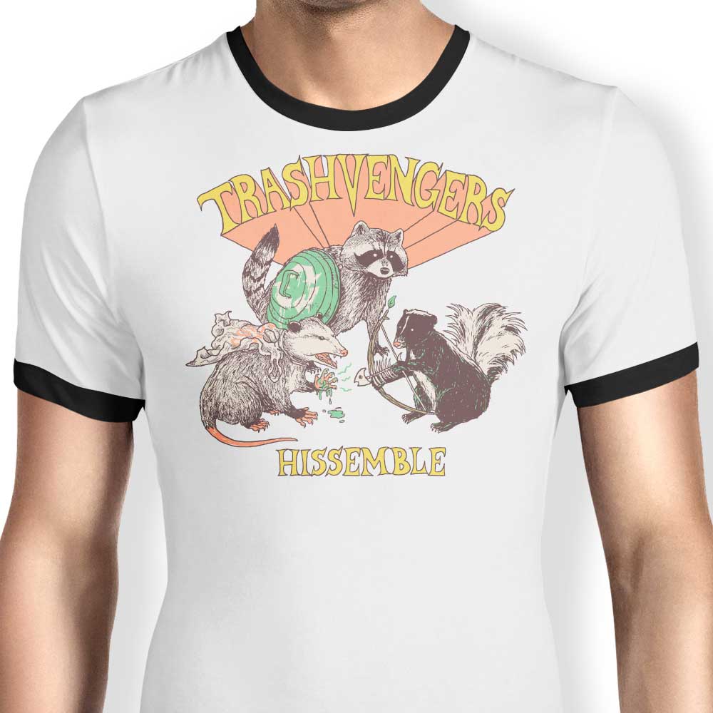 Hillary White's Trashvengers Men's Classic Ringer T-Shirt