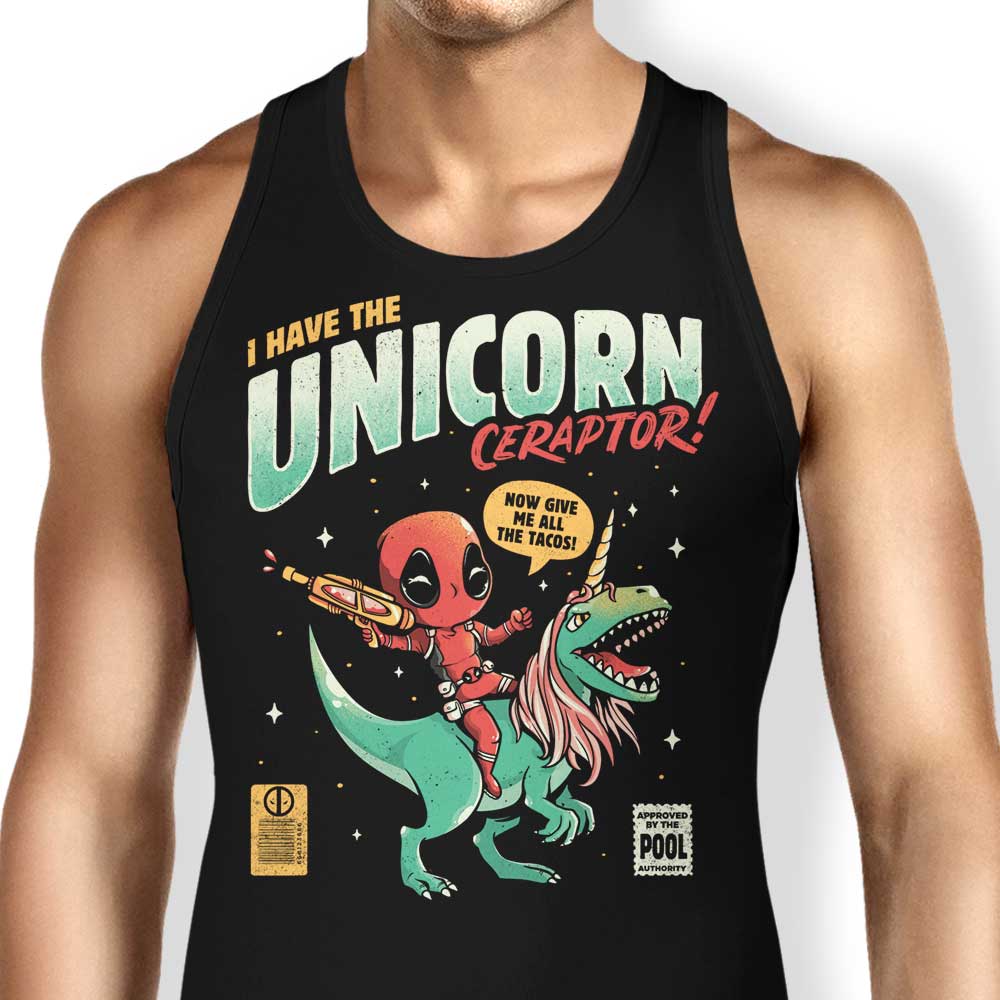 Edu.ely's Unicornceraptor Men's and Women's Unisex Comfortable Tank Tops