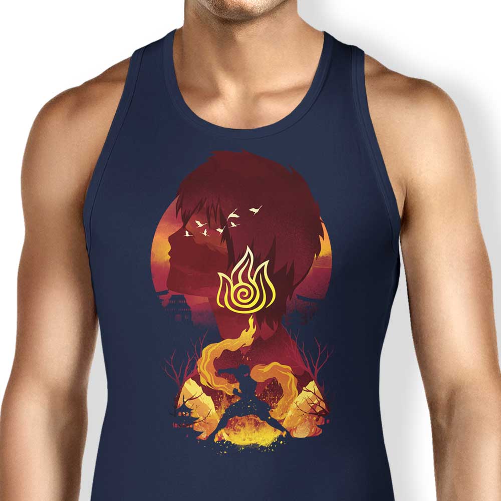 Dandingeroz Firescape Stylish Tank Top for Fashion Lovers