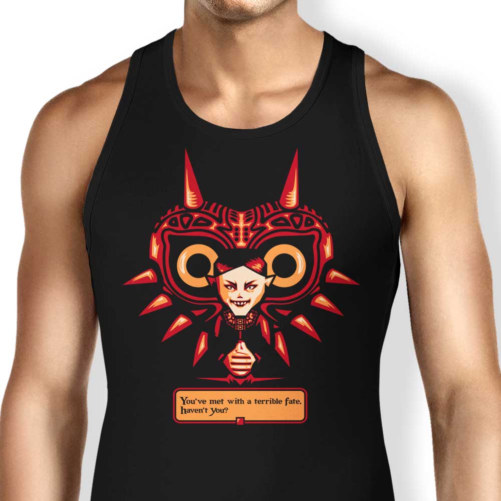 Demonigote's Masked Fate Stylish Men's and Women's Unisex Tank Top