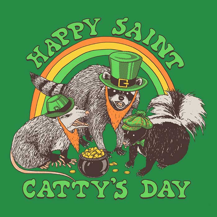 Happy Saint Catty's Day - Comfortable and Stylish Tank Tops for Men, Women, and Unisex