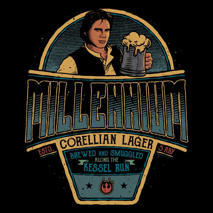 Millennium Lager Branded Unisex and Women's Tank Top Apparel