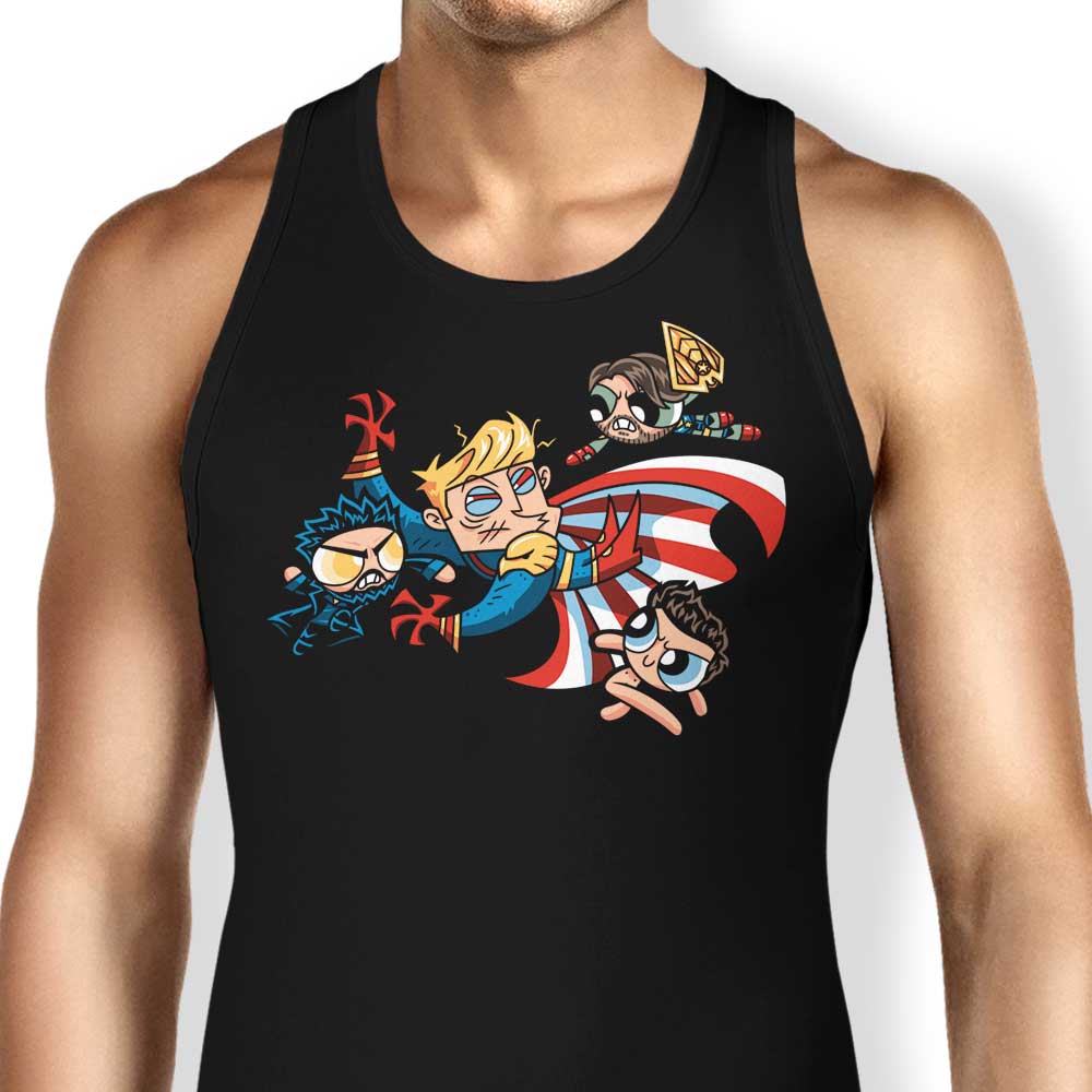 Prime Premne Design Scorched Puff Boys Comfortable Cotton Tank Tops