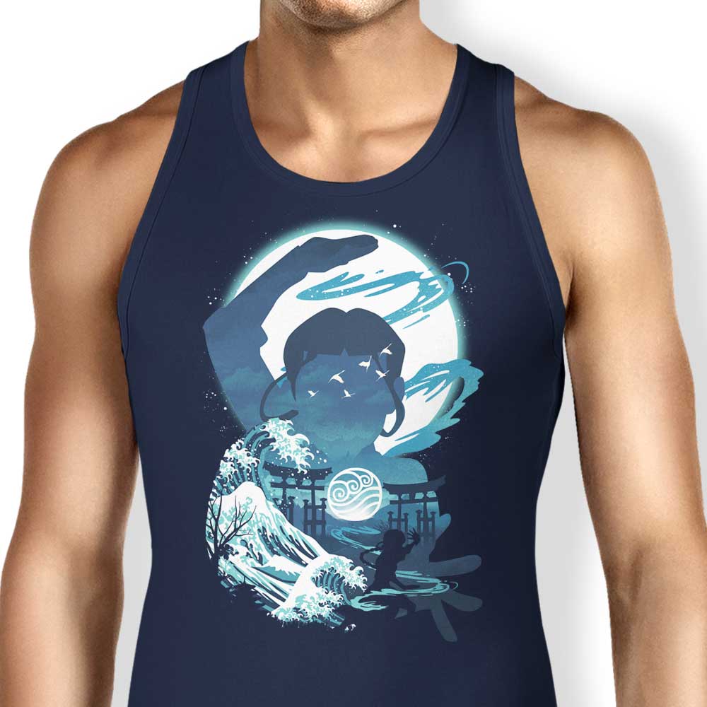 Dandingeroz's Stylish Waterscape Tank Top for Fashion Lovers