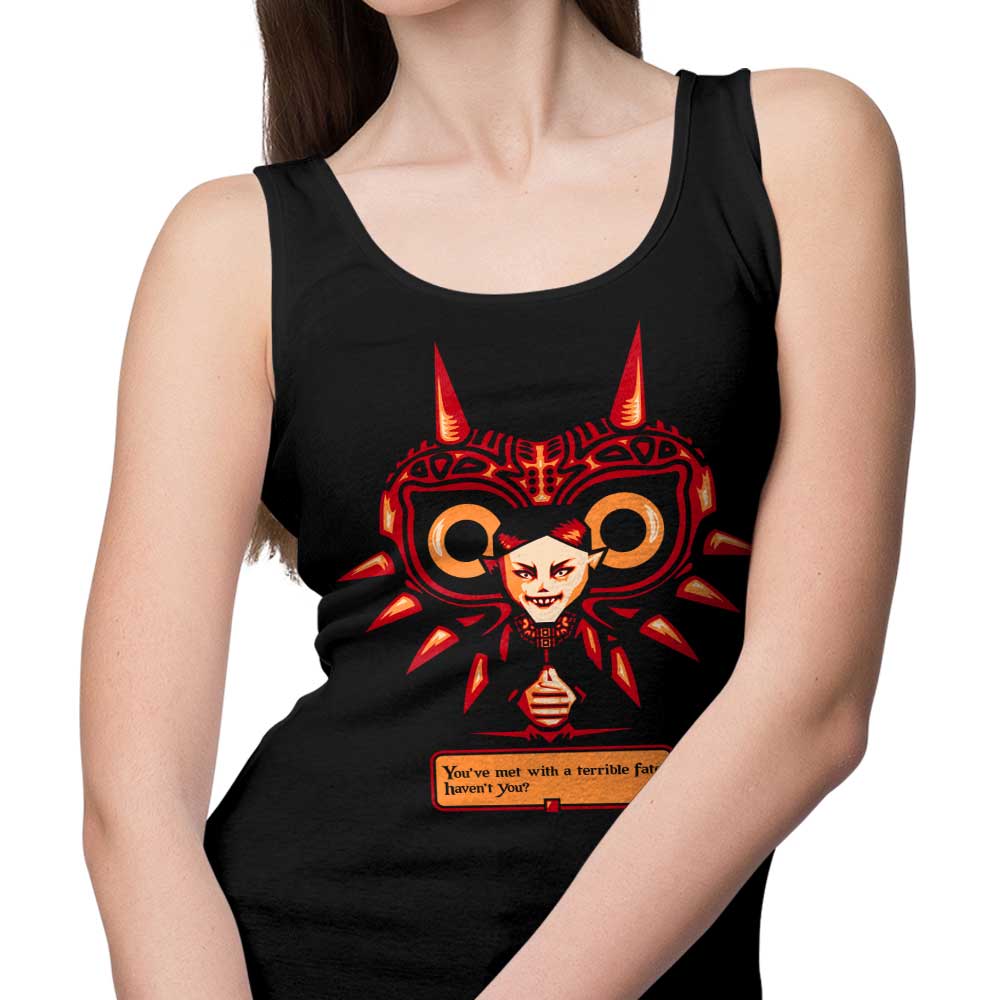 Demonigote's Masked Fate Stylish Men's and Women's Unisex Tank Top