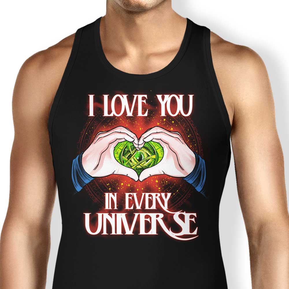 Alemaglia's Soft and Comfortable Multiversal Love Tank Tops for Men and Women