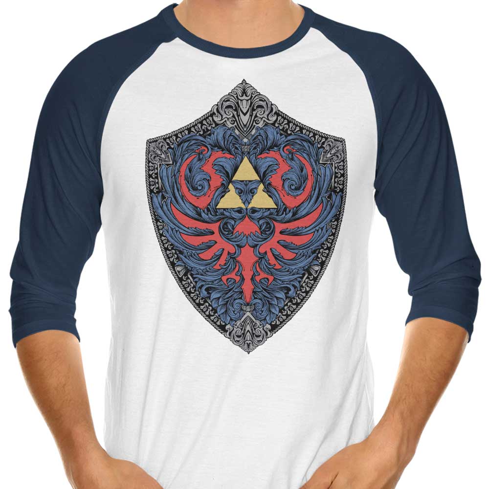 Hylian Victoriana Style 3/4 Sleeve Raglan Casual T-Shirt for Fashion Lovers